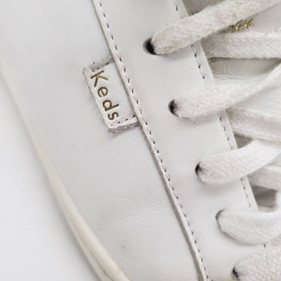 Keds x Kate Spade Ace Leather Leopard Sneakers Women's size 6 - Picture 2 of 12